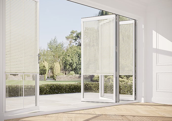 Malmo, Ivory - Stick Fit Wooden Venetian Blind - Image 9